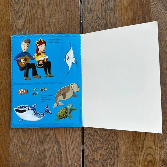 NEW The Wiggles Australia Sticker Activity Book Paperback - Picture 11 of 11